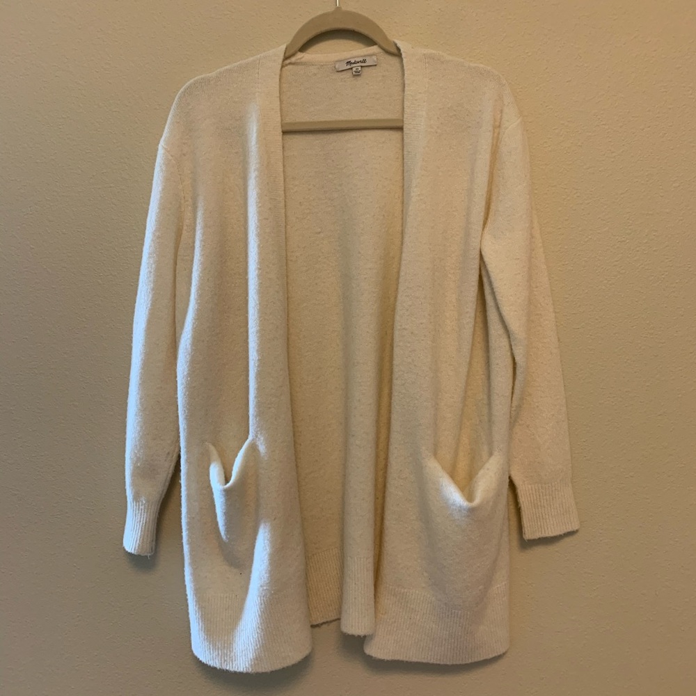 Cream Madewell Cardigan size XS